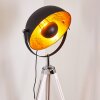Jupiter Staande lamp Zwart-Goud, Wit, 1-licht