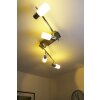 Trio CLAPTON Plafondlamp LED Aluminium, Chroom, roestvrij staal, 4-lichts