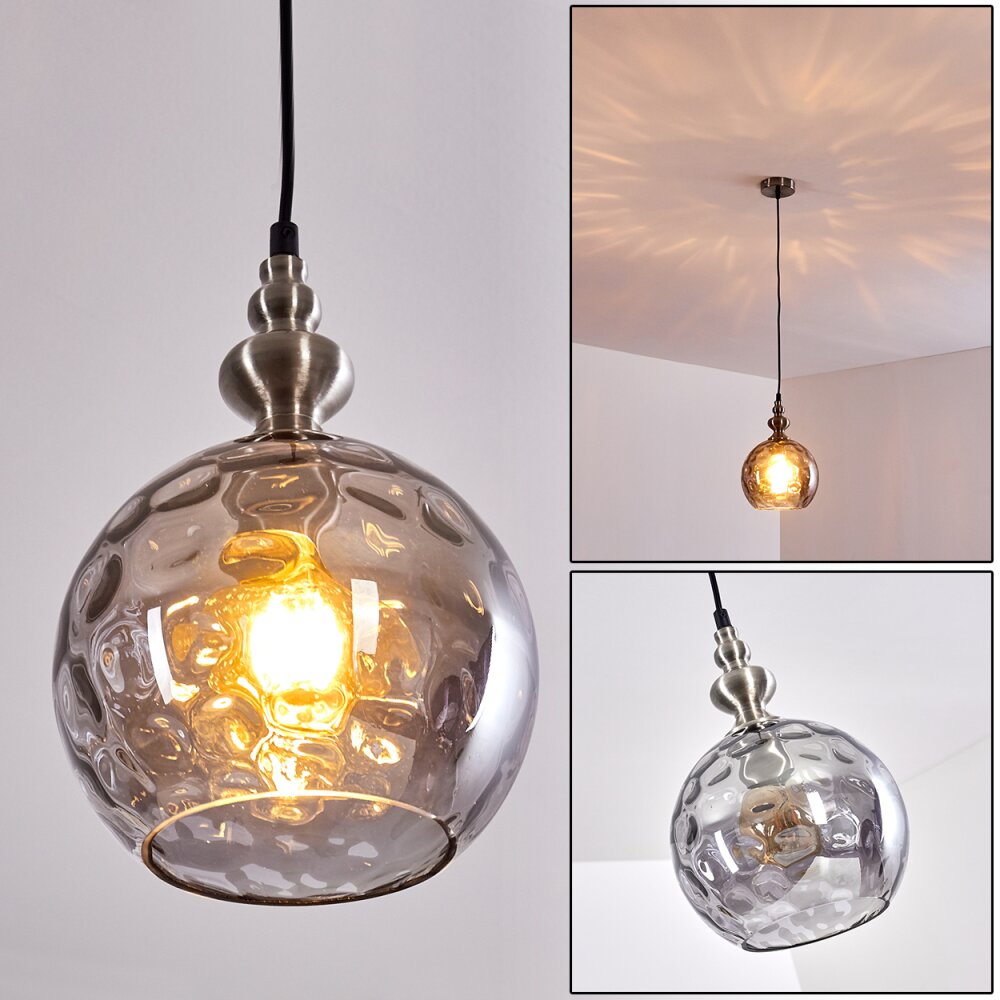 Uddebo Hanger Nikkel mat, 1-licht main product photo