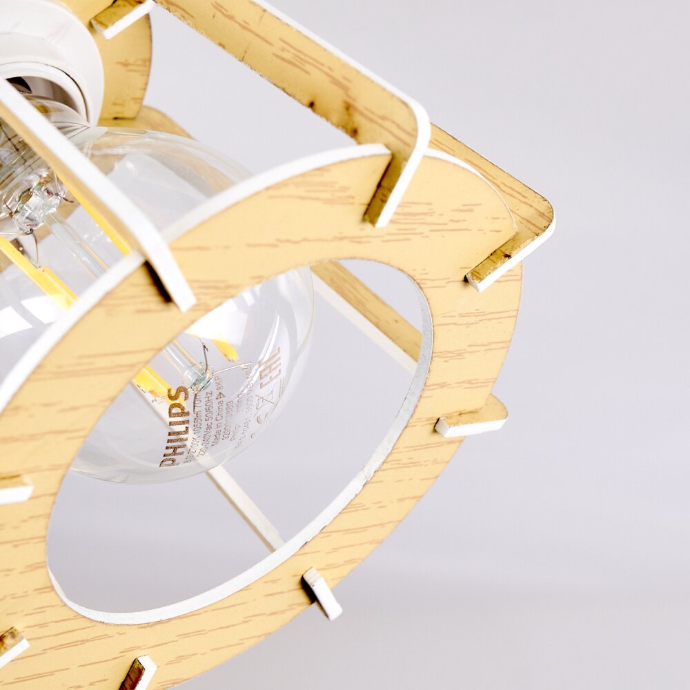 Rieti Plafondlamp Wit, 3-lichts