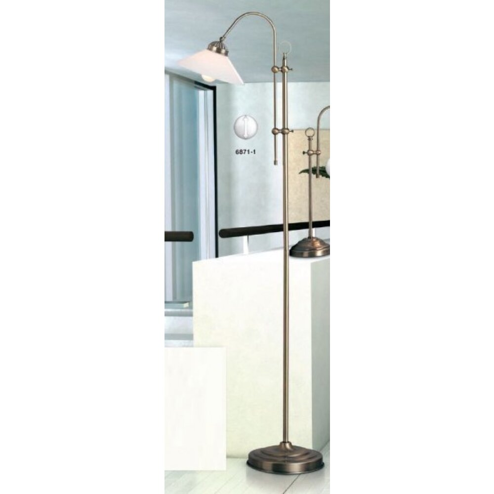 Globo LANDLIFE Staande lamp Oud messing, 1-licht main product photo
