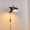 Lasano Wandlamp Zwart, 1-licht