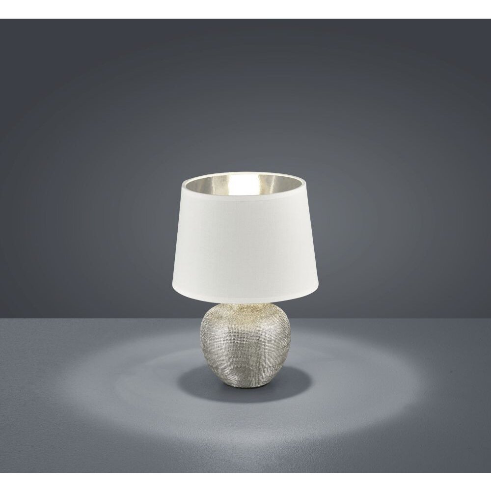 Reality LUXOR Tafellamp Zilver, 1-licht main product photo