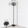 Verbania Staande lamp Zwart, 1-licht