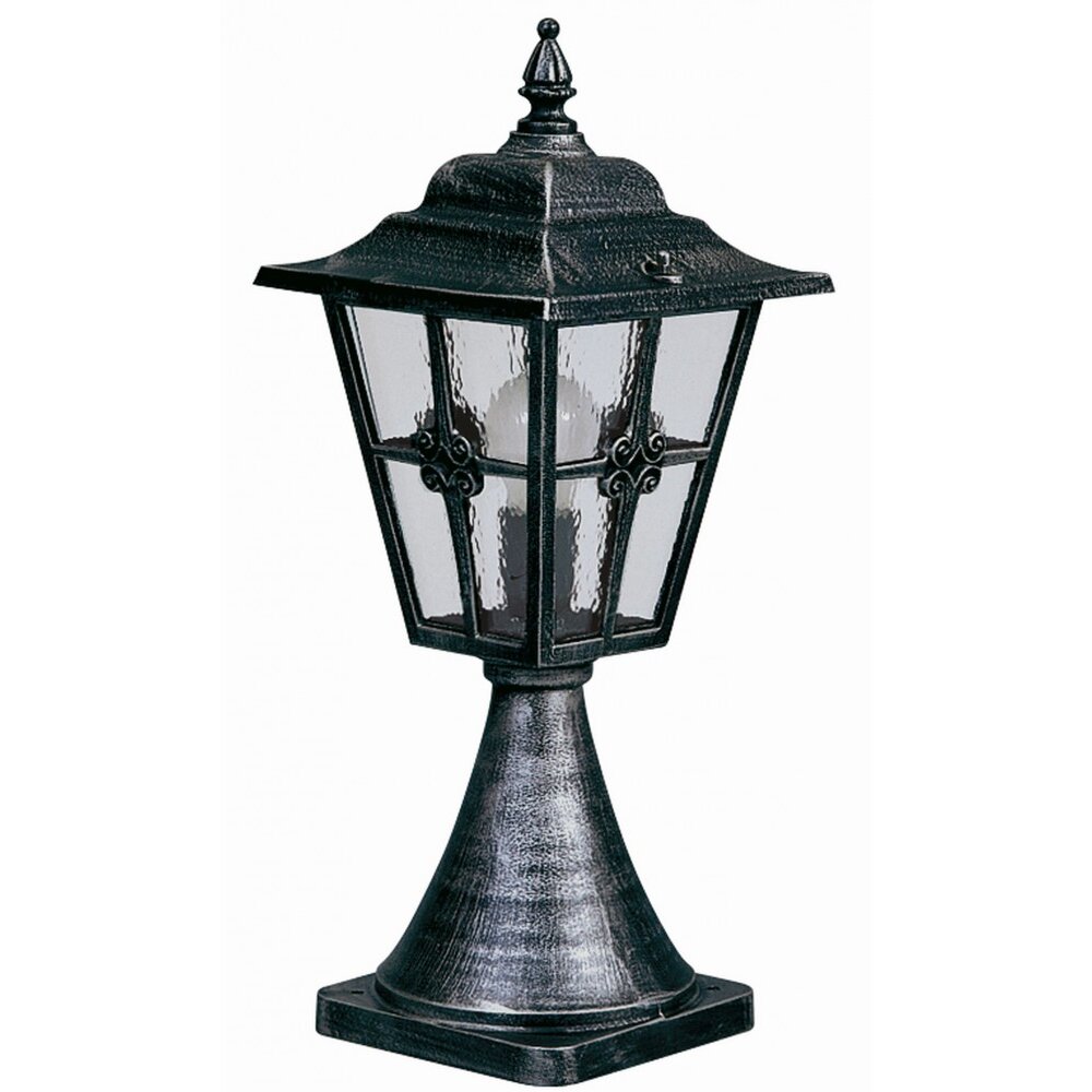 Albert 532 Sokkellamp Zwart, Zilver, 1-licht main product photo