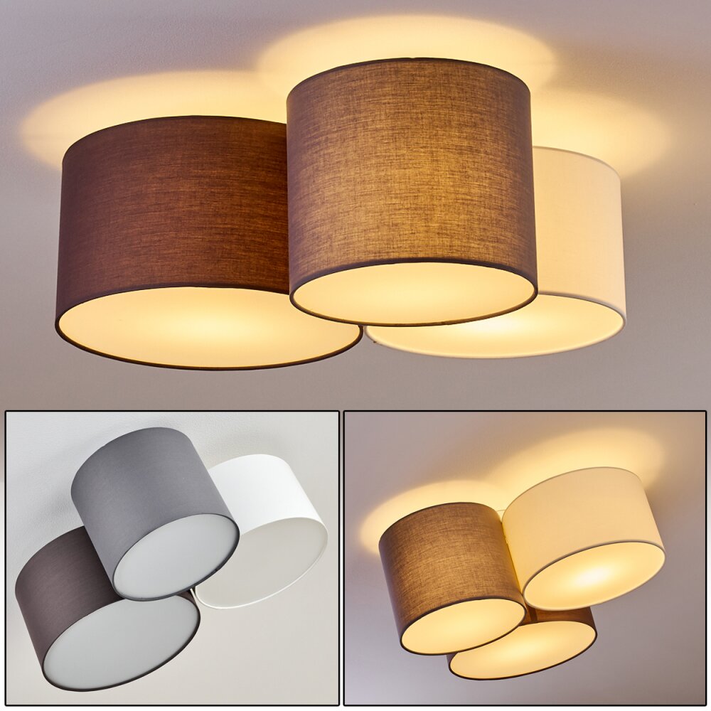 Payette Plafondlamp Wit, 3-lichts main product photo