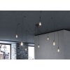 Globo MARACANA Hanger Zwart, 8-lichts