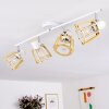 Rieti Plafondlamp Wit, 4-lichts