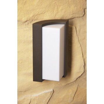 Trio SUEZ Buiten muurlamp LED Zwart, 1-licht