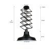 Steinhauer Mexlite Hanglamp Zwart, 1-licht