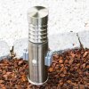 Dakar Plint licht, Staande lamp Roestvrijstalen kleur, 1-licht, Bewegingsmelder