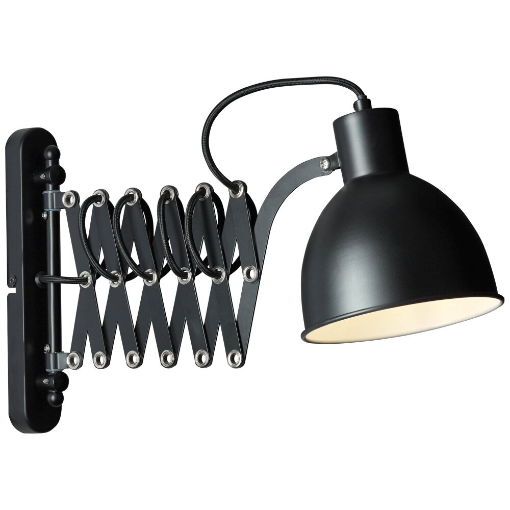 Brilliant Sandra Muurlamp Zwart, 1-licht main product photo