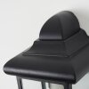 Murto Buiten muurverlichting Zwart, 1-licht