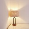 Logumkolster Tafellamp Bruin, Zwart, 1-licht