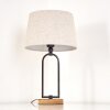 Logumkolster Tafellamp Bruin, Zwart, 1-licht