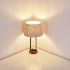 Logumkolster Tafellamp Bruin, Zwart, 1-licht