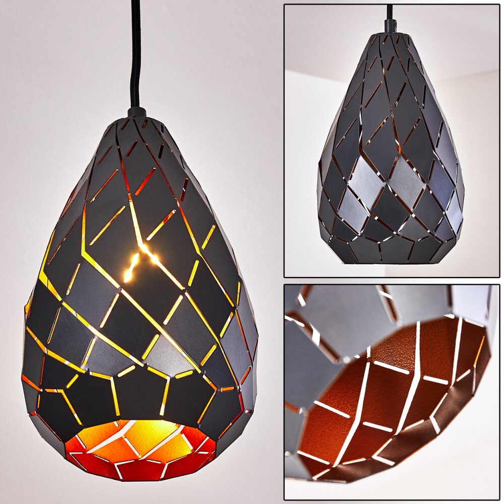 Wallis Hanger Antraciet, Roest, 1-licht main product photo