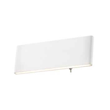 Globo SIEGFRIED Muurlamp LED Wit, 1-licht