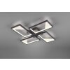 Trio Cafu Plafondlamp LED Antraciet, 1-licht