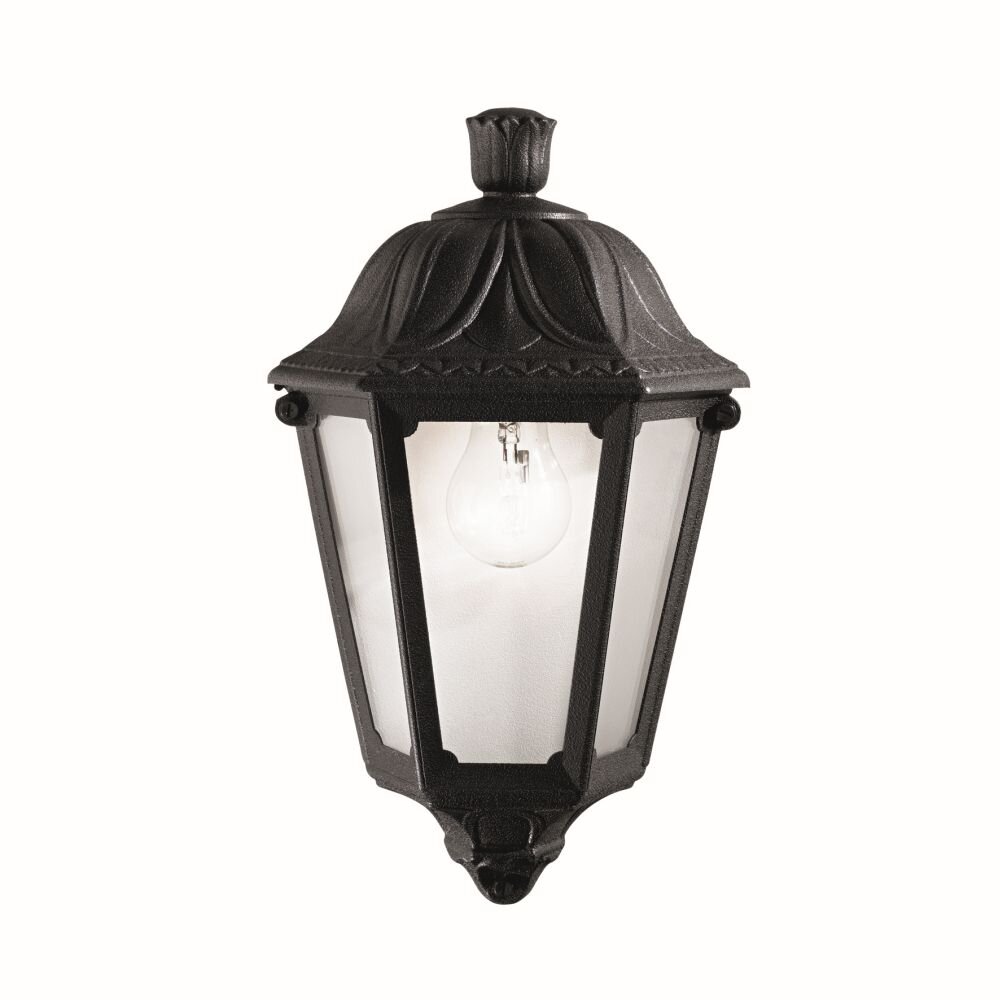 Ideallux ANNA Buiten muurverlichting Zwart, 1-licht main product photo