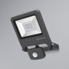 LEDVANCE POLYBAR Buiten muurverlichting Grijs, 1-licht, Bewegingsmelder