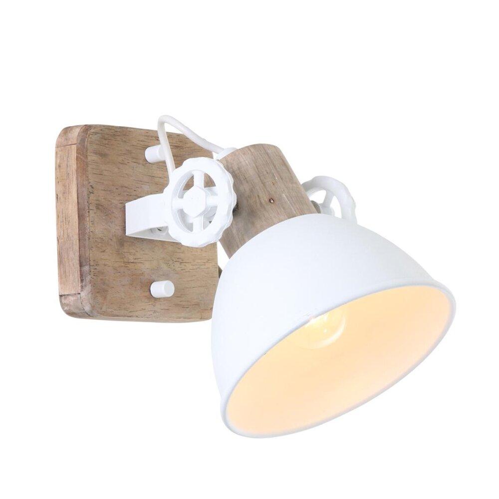 Steinhauer Gearwood Spotlamp Wit, 1-licht main product photo