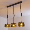 Macatawa Hanglamp Bruin, Zwart, 3-lichts