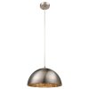 Globo OKKO Hanger Nikkel mat, 1-licht