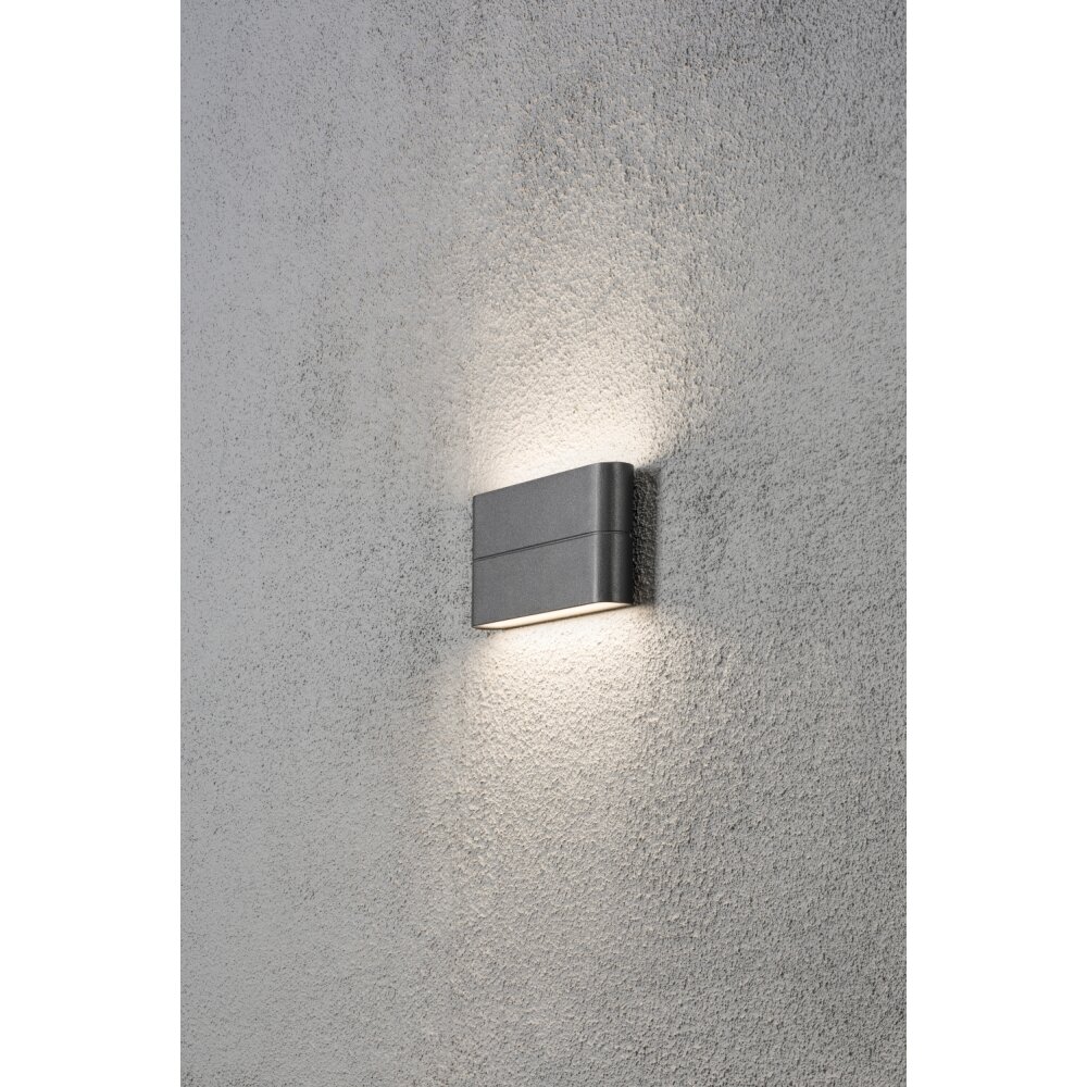 Konstsmide Chieri Muurlamp LED Antraciet, 2-lichts main product photo