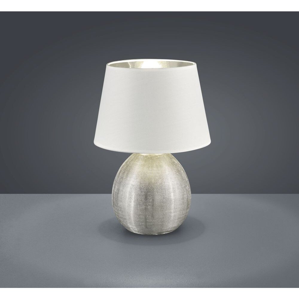 Reality LUXOR Tafellamp Zilver, 1-licht main product photo