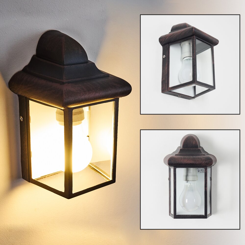 Murto Buiten muurverlichting Roest, 1-licht