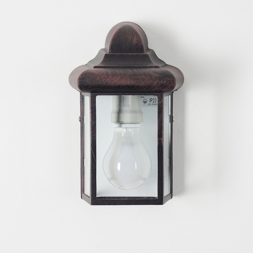 Murto Buiten muurverlichting Roest, 1-licht