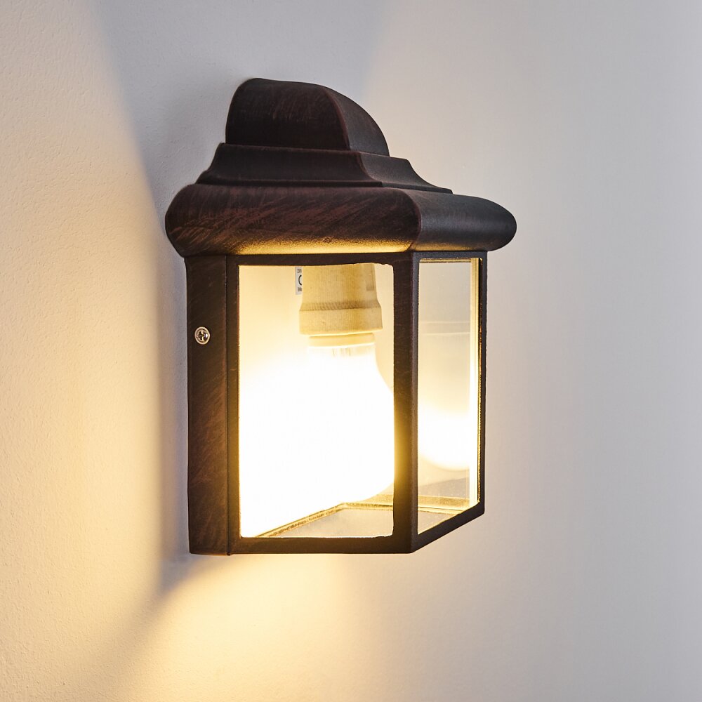 Murto Buiten muurverlichting Roest, 1-licht