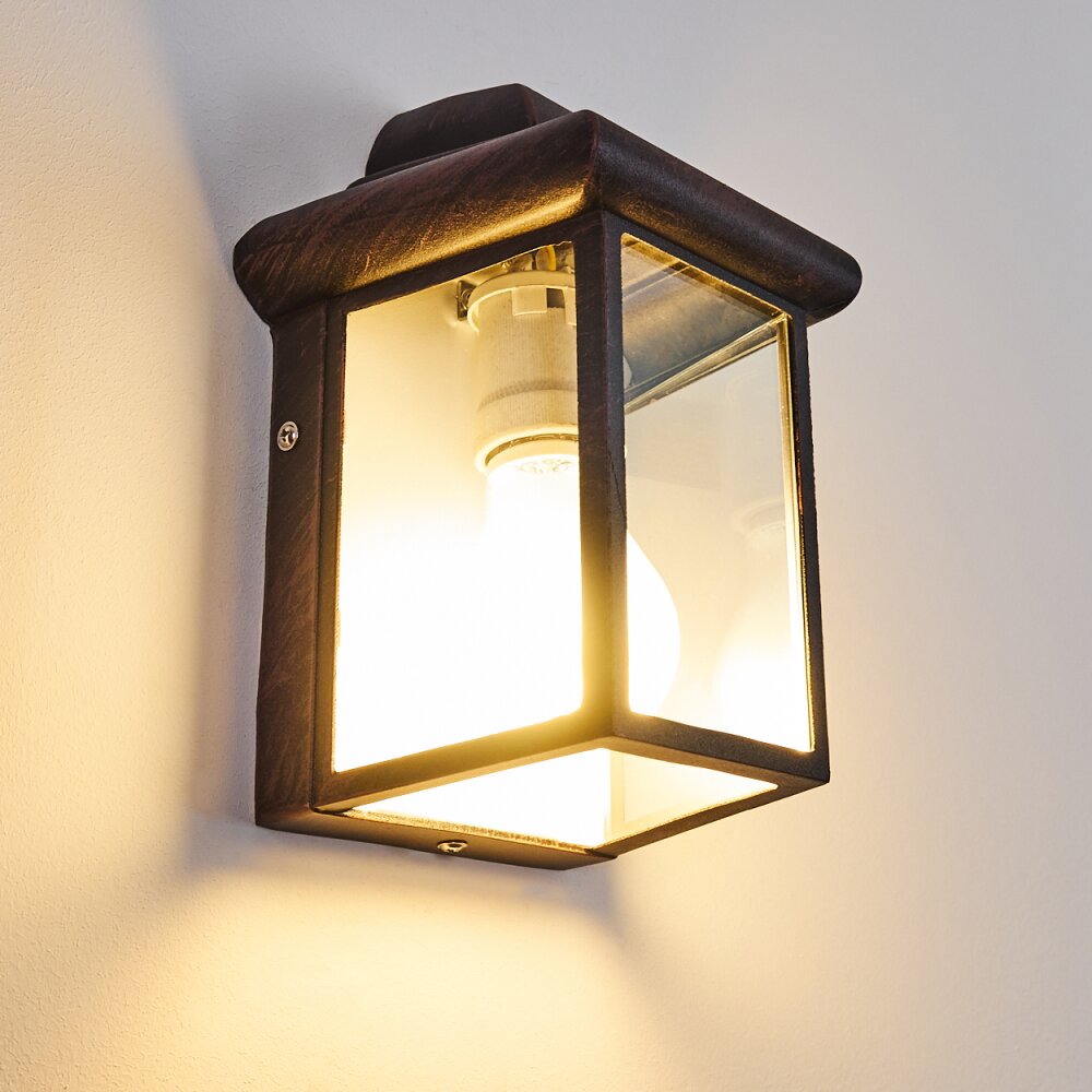 Murto Buiten muurverlichting Roest, 1-licht