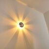 Mezia Muurlamp Zilver, 1-licht