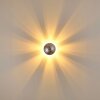 Mezia Muurlamp Zilver, 1-licht