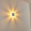 Mezia Muurlamp Zilver, 1-licht