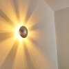 Mezia Muurlamp Zilver, 1-licht