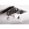 Brilliant LED Plafond spot Chroom, Nikkel mat, Wit, 3-lichts