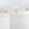 Cahaba Plafondlamp Wit, 6-lichts