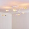 Cahaba Plafondlamp Wit, 6-lichts