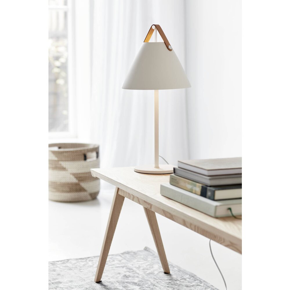 Design For The People by Nordlux STRAP Tafellamp Wit, 1-licht main product photo