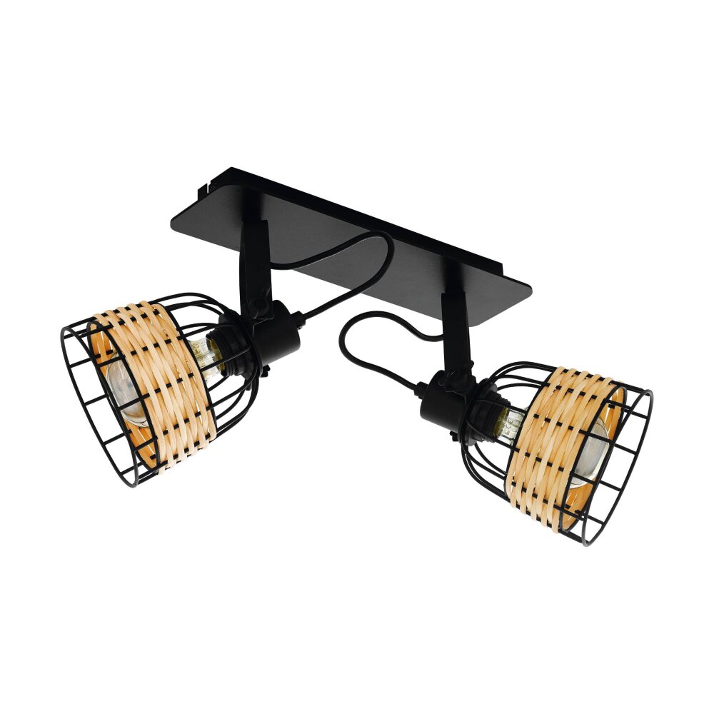 Eglo ANWICK 1 Spot Zwart, 2-lichts main product photo