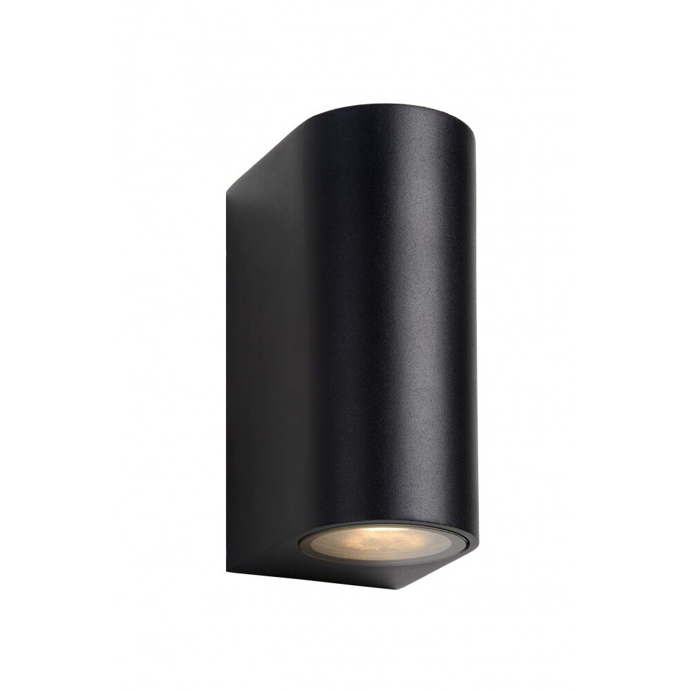 Lucide ZORA Muurlamp LED Zwart, 2-lichts main product photo