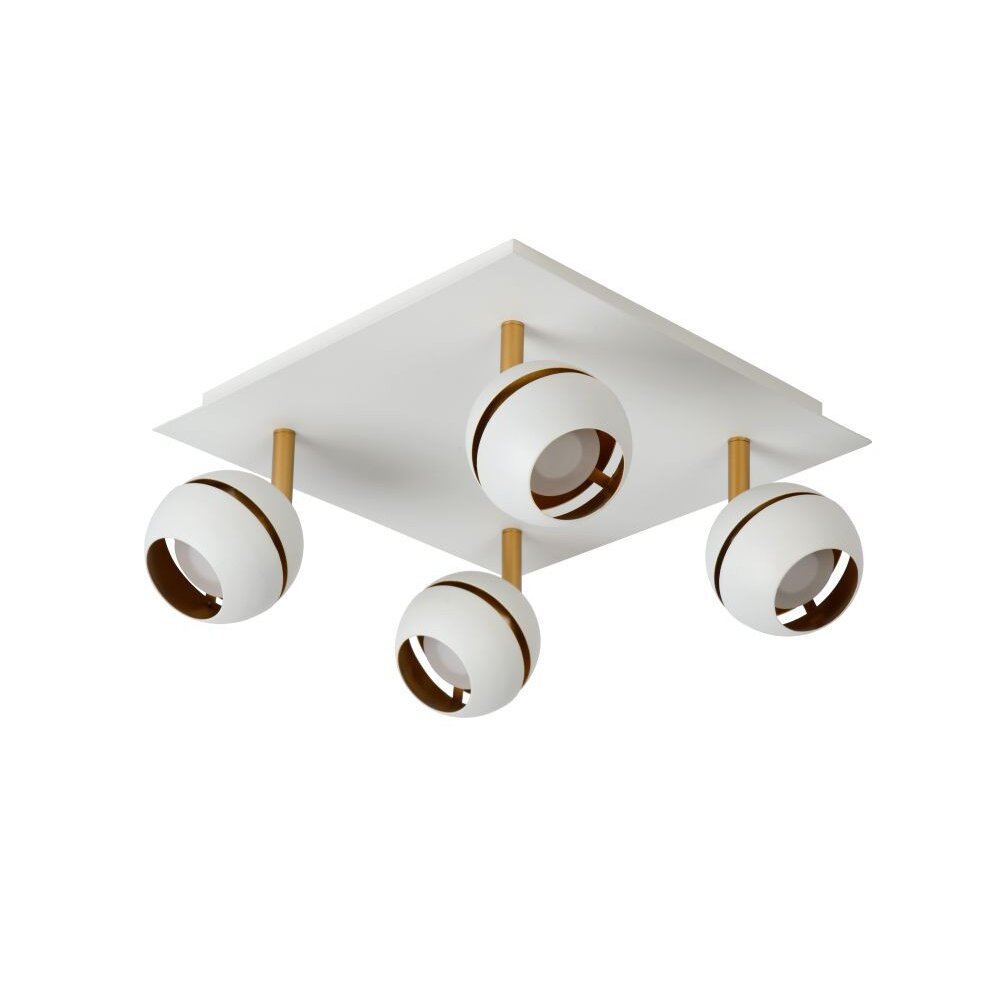 Lucide BINARI Spot LED Wit, 1-licht