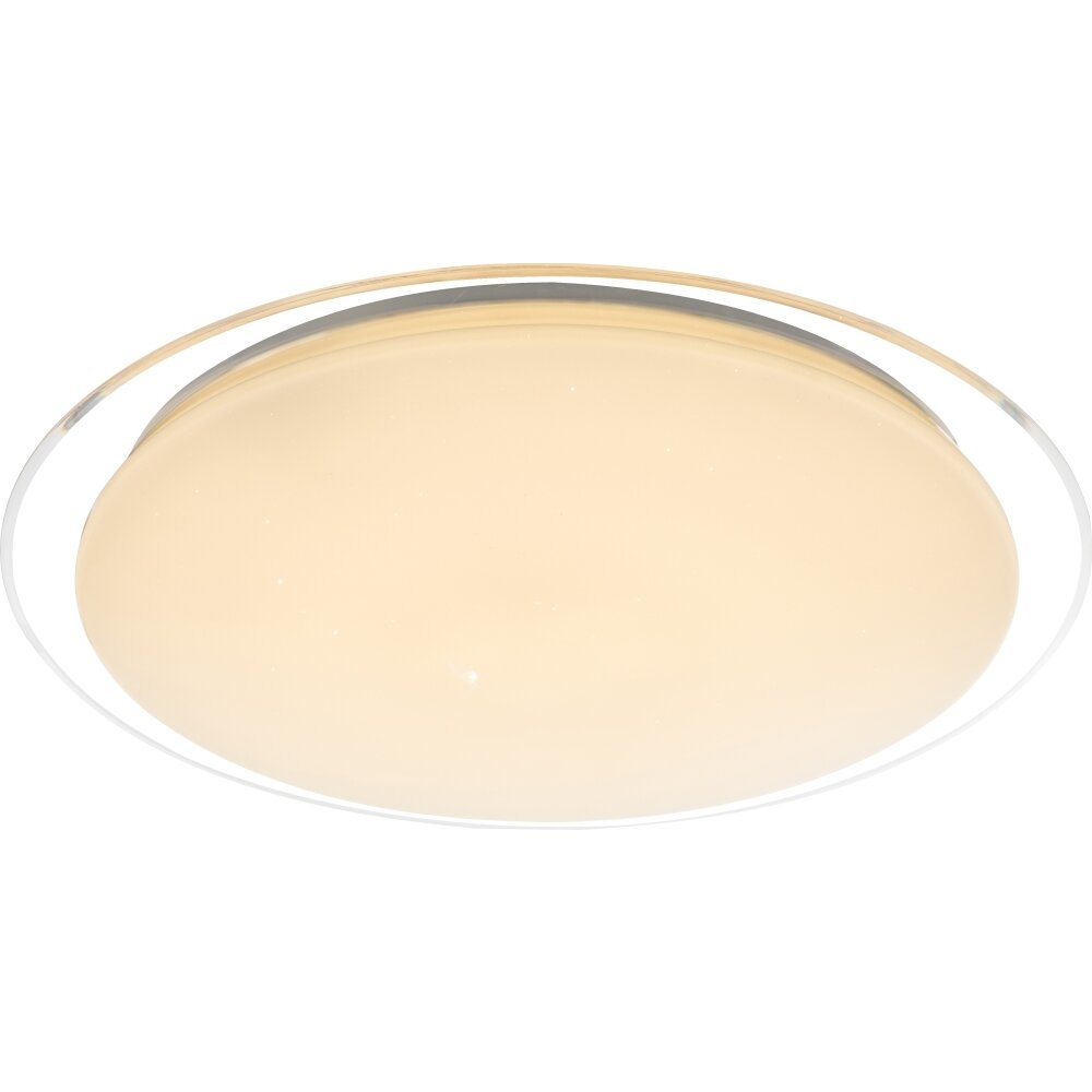 Globo Optima Plafondlamp LED Wit, 1-licht, Afstandsbediening