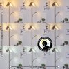 Cazis Staande lamp LED Nikkel mat, 3-lichts