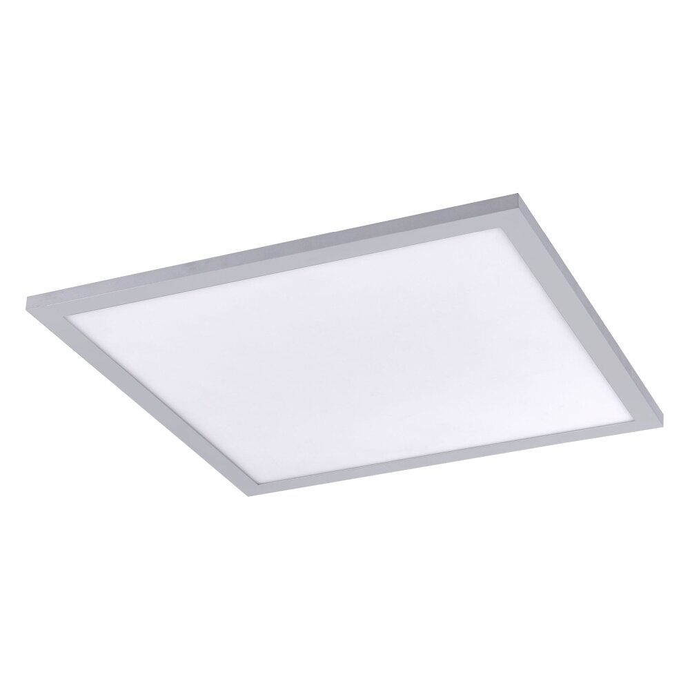 Leuchten Direkt FLAT Plafondlamp LED Zilver, 1-licht main product photo