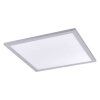Leuchten Direkt FLAT Plafondlamp LED Zilver, 1-licht