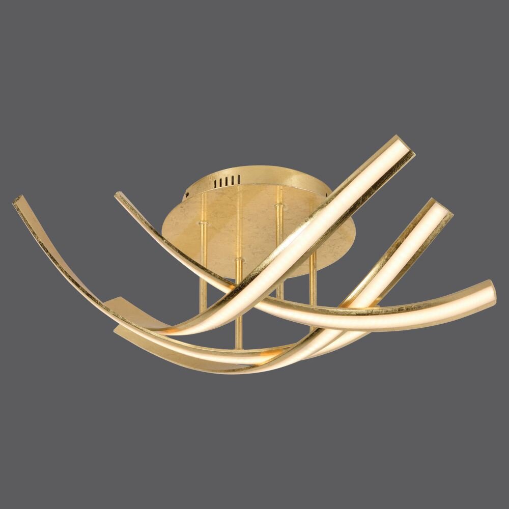 Paul Neuhaus LINDA Plafondlamp LED Goud, 4-lichts main product photo